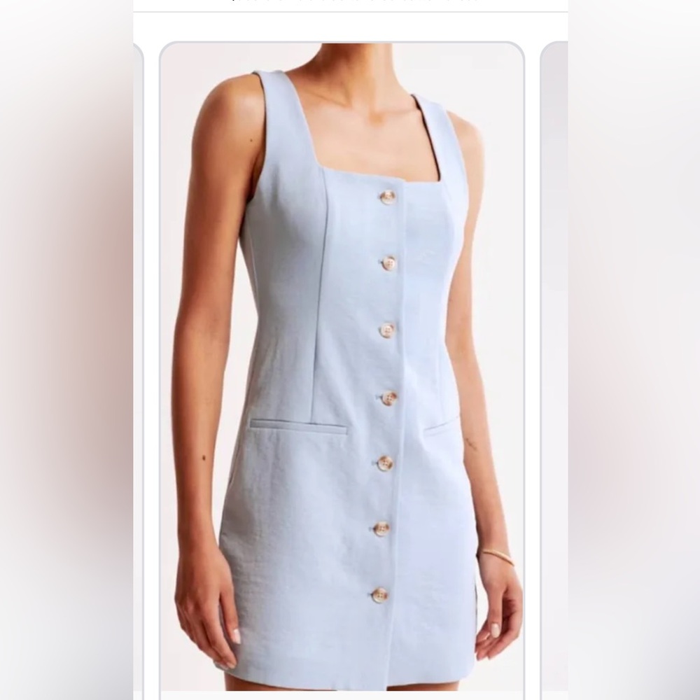 The A&F Mara Squareneck Vest Mini Dress